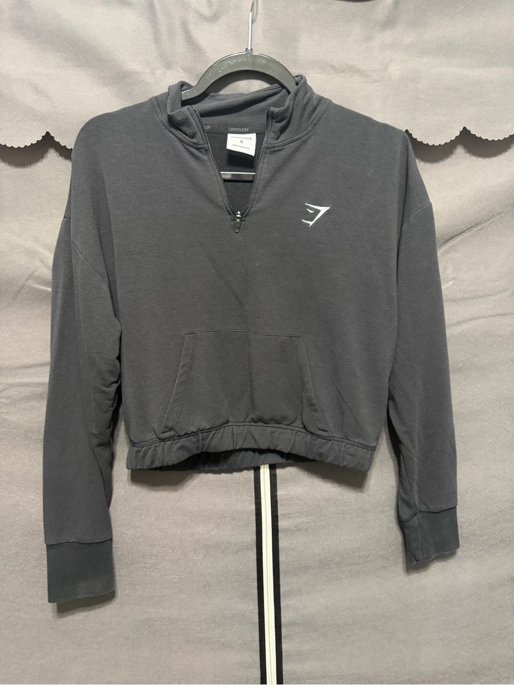 Gymshark Crop 3/4 Zip top
